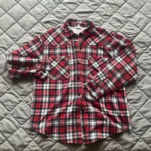 Time and Tru vintage style casual button down medium
